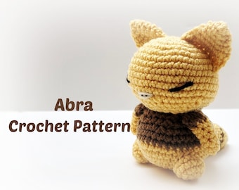 Abra Crochet Pattern - Pattern Only - English Only