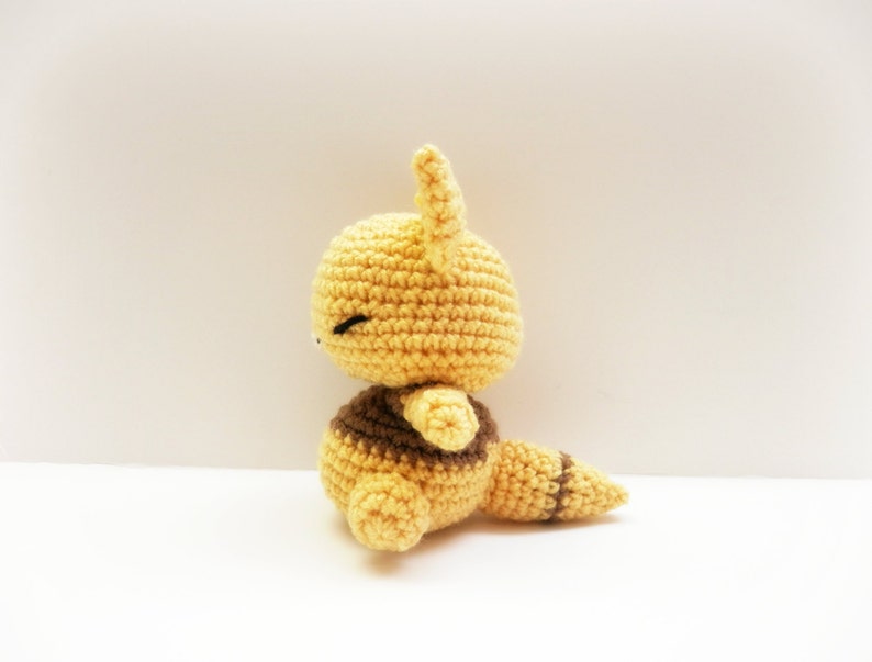 Crochet Abra Inspired Chibi Pokemon image 3