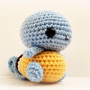 Squirtle Crochet Pattern Pattern Only image 2