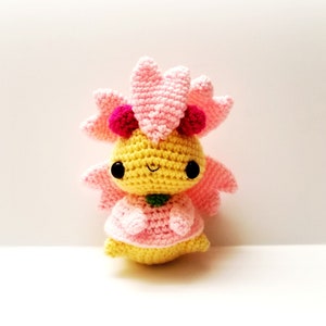 Crochet Cherrim Inspired Chibi Pokemon image 2
