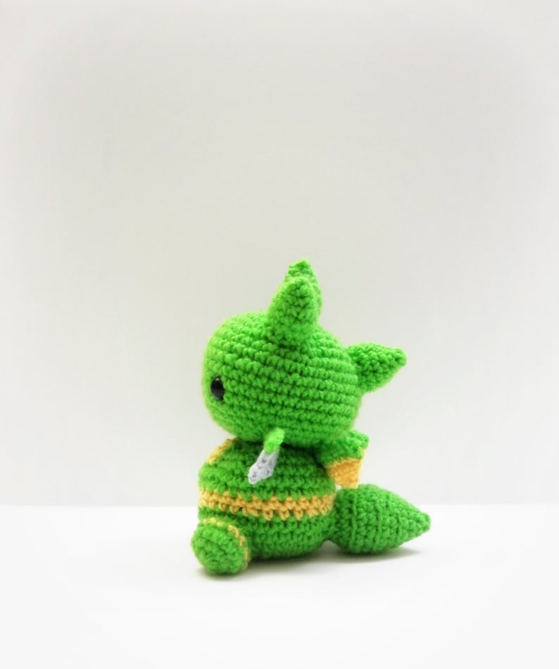 Crochet Scyther Inspired Chibi Pokemon image 3