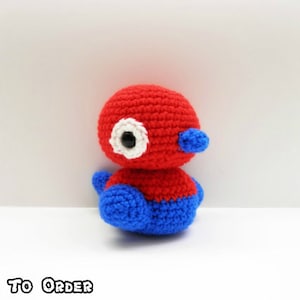 Crochet Porygon Inspired Chibi Pokemon image 1