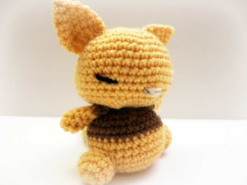 Crochet Abra Inspired Chibi Pokemon image 5