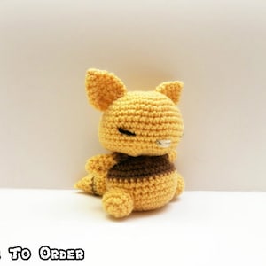 Crochet Abra Inspired Chibi Pokemon image 1