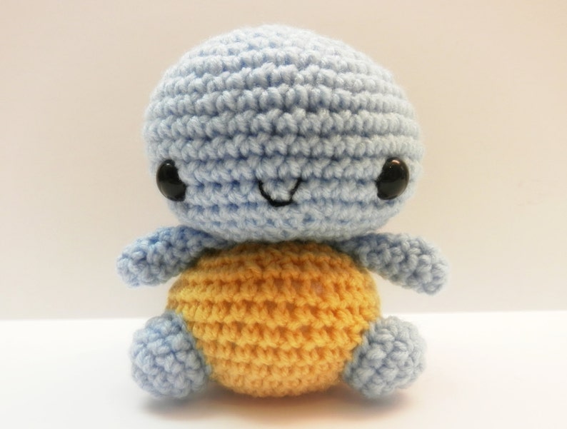 Squirtle Crochet Pattern Pattern Only image 3