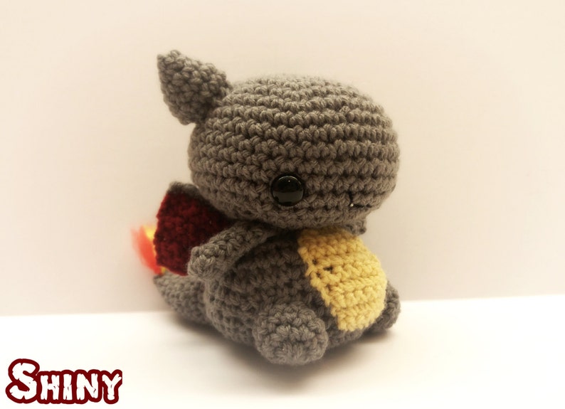Crochet Charizard Inspired Chibi Pokemon image 4