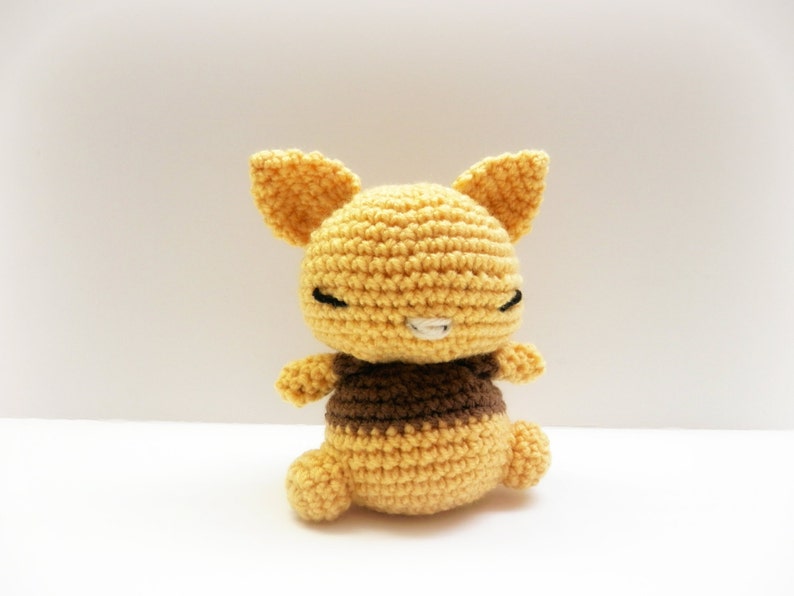 Crochet Abra Inspired Chibi Pokemon image 2