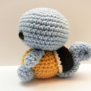 Squirtle Crochet Pattern Pattern Only image 4