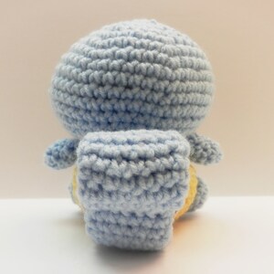 Squirtle Crochet Pattern Pattern Only image 5