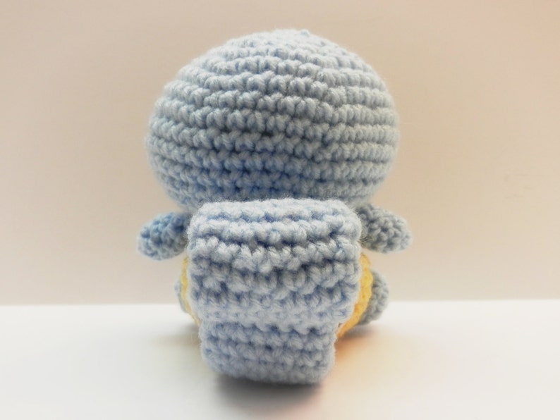 Squirtle Crochet Pattern Pattern Only image 5