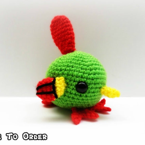 Crochet Natu Inspired Chibi Pokemon