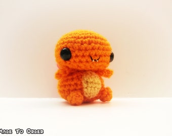 Crochet Charmander Inspired Pokemon ChibiMini