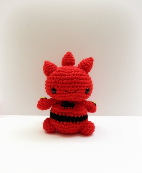 Crochet Scizor Inspired Chibi Pokemon - Etsy