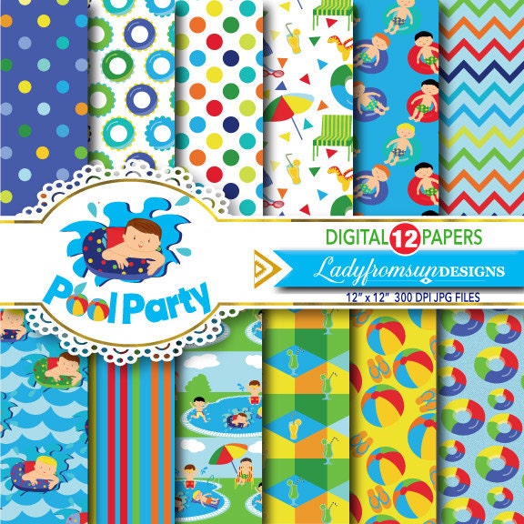 Pool party essay picture