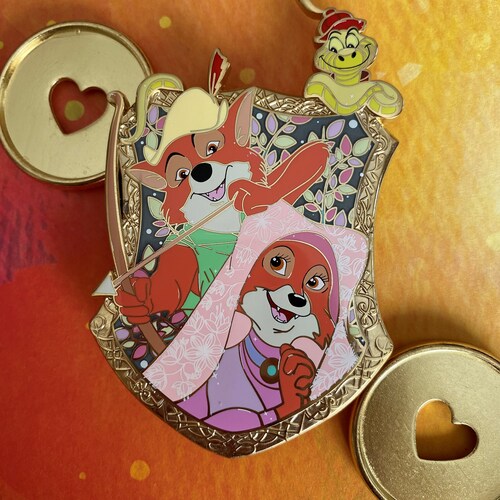 Robin Hood Pin Disney Robin Hood Etsy