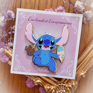 Porte badge Tour de Cou Stitch Disney - Livraison Gratuite