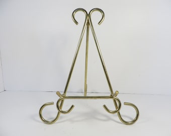 Vintage Brass Picture Photograph Art Stand