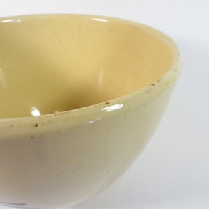 Vintage Watt Pottery Two Leaf Apple Mixing Bowl image 3