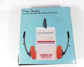 Vintage Pierre Cardin FM Radio Receiver with Stereo Headphones - Fashion Bug Pierre Cardin Portable Radio