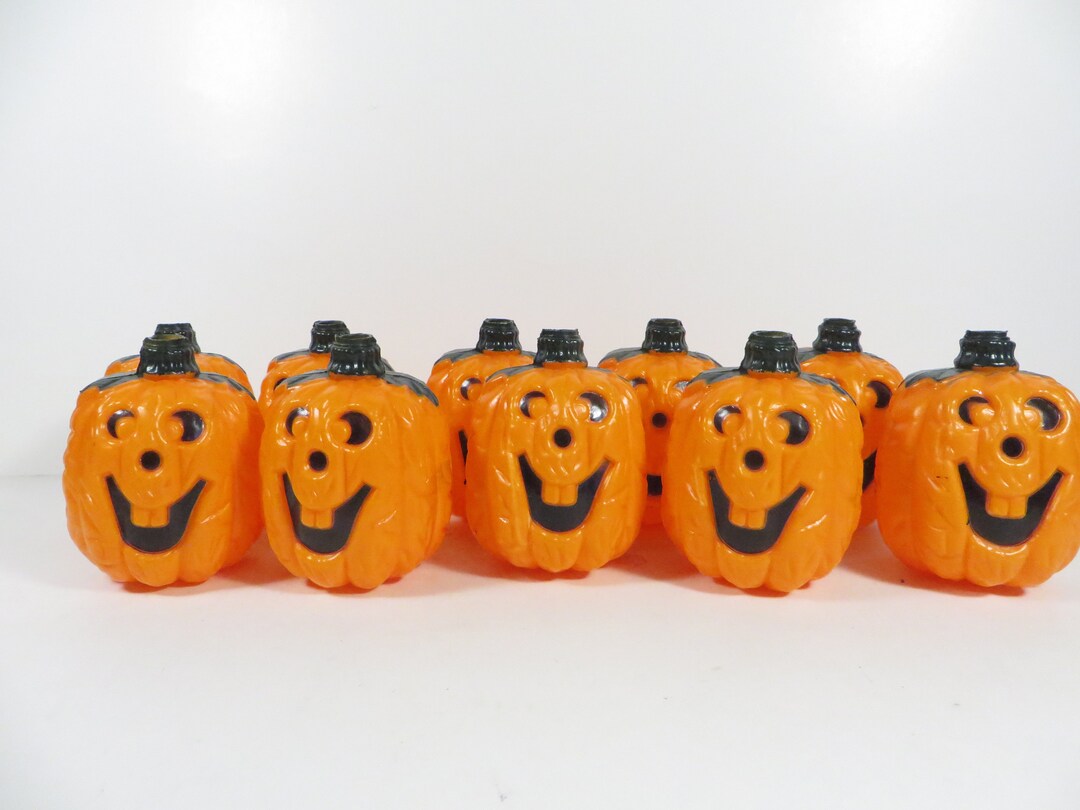 Vintage Jack O Lantern String Light Cover Jack O Lantern Etsy