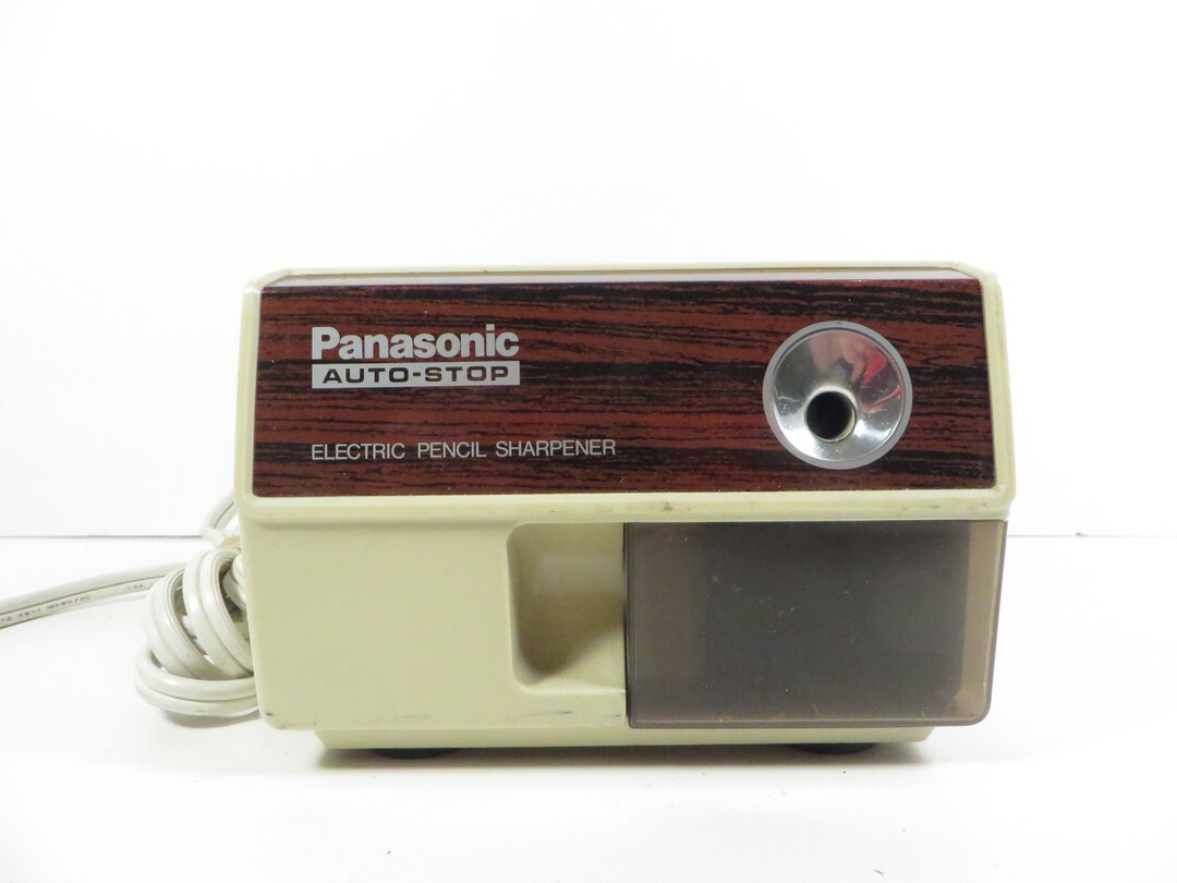 Panasonic Electric Pencil Sharpener Vintage Panasonic KP110 Electric