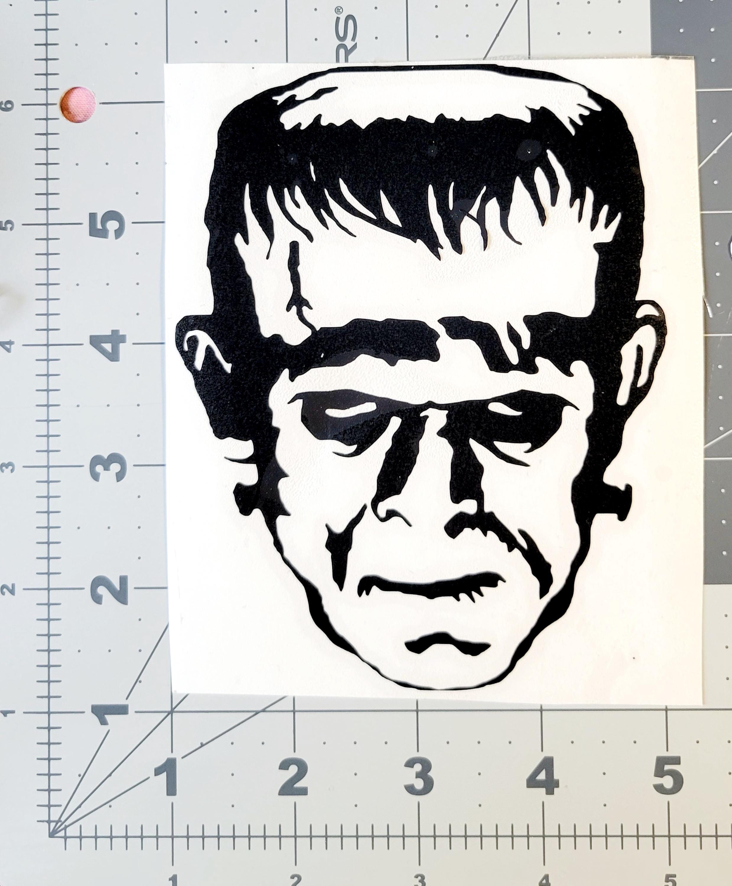 Frankenstein Vinyl Sticker - 5 Inch Waterproof Decal For Cars, Laptops & Windows