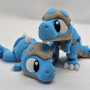 Baby T-Rex Gelenk Flexi Fidget // 3D Gedrucktes Spielzeug