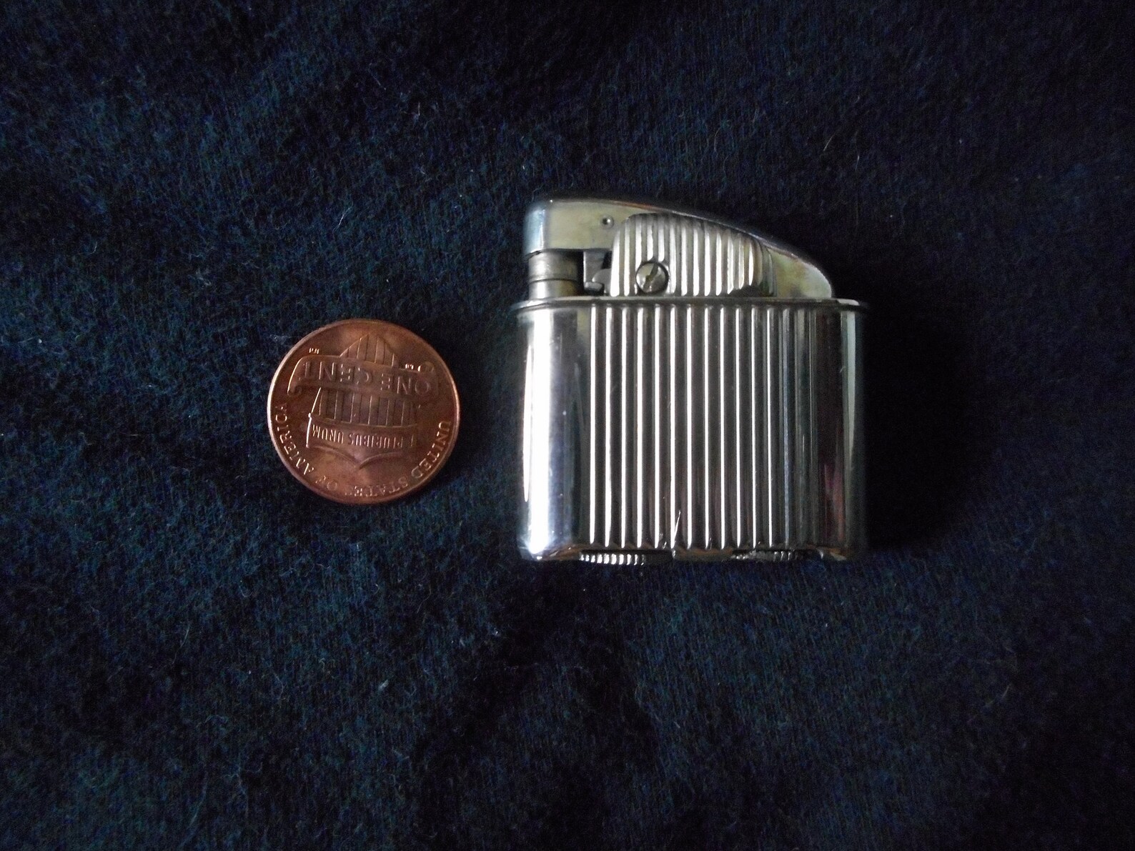 Rare Push Button Automatic Lighter Evans Clipper Lighter Ca Etsy