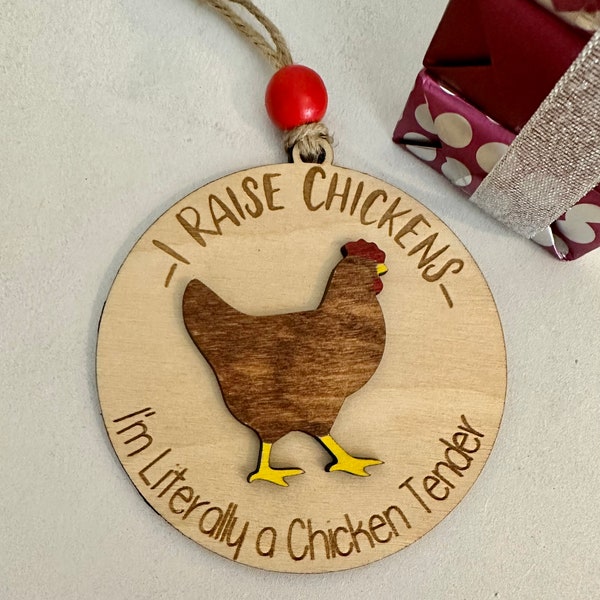 Chicken Ornament - Etsy