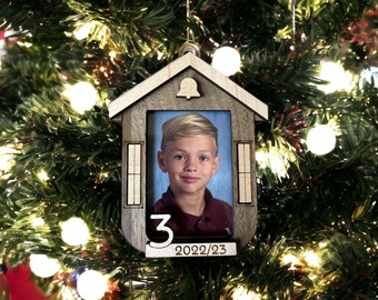 School Photo Christmas Ornament 2025-2026