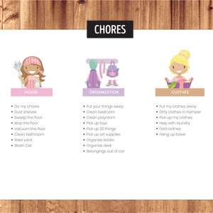 Chore Cards Routine Cards Activity Cards Behavior Cards Bundle image 8