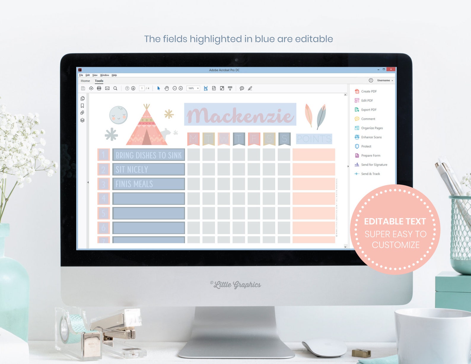 Chore Chart or Reward Chart | Etsy
