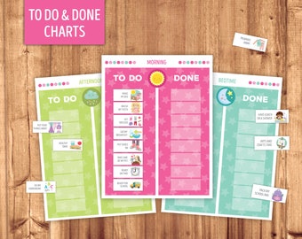 To do Chart for kids · Daily Routine Printable Chart & Cards