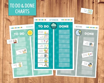 To do Chart for kids · Daily Routine Printable Chart & Cards