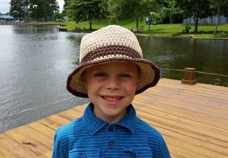 boy beach hat