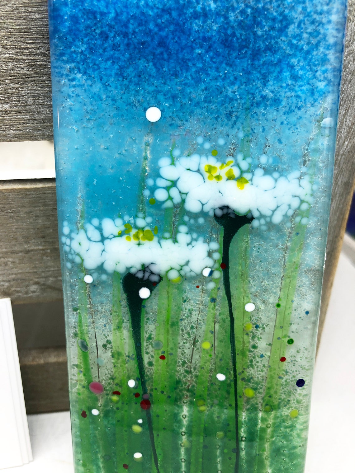 Fused Glass Hangers Norma Design Daisy Etsy