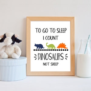 Dinosaur Nursery Wall Art - Dinosaur Quote -  Boys Nursery Print - Kids Room Art - Dinosaur Nursery Decor - Instant Download -H1536