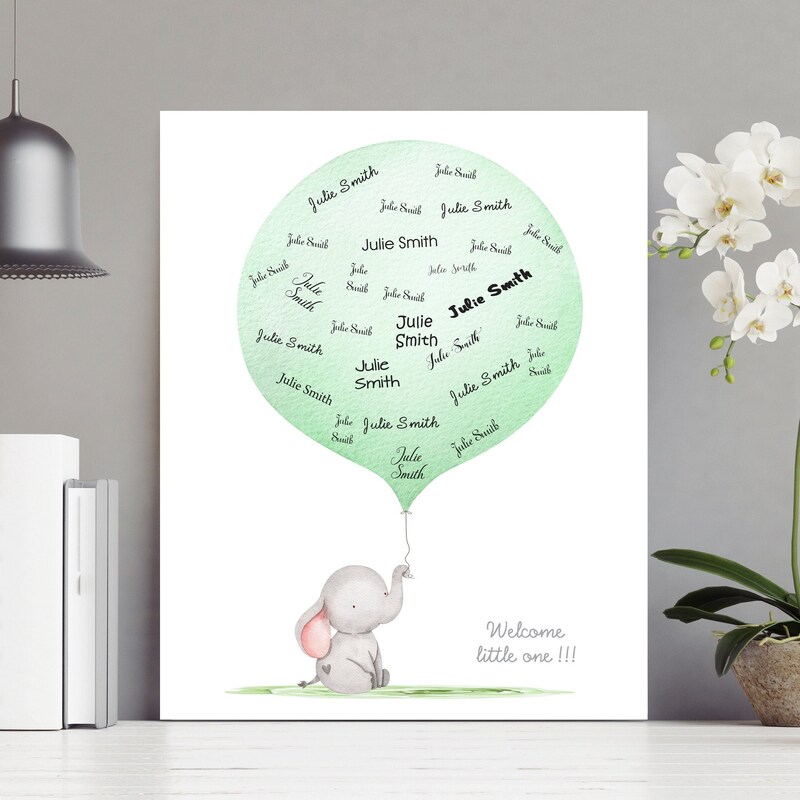 Baby Guest Book - Etsy
