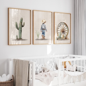 Vintage cowboy nursery best sale decor