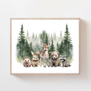 Waldtier Bild - Waldtier Drucke - Waldtiere - Waldtiere - Waldtiere - Waldtiere - Waldtiere - Digital Art Prints