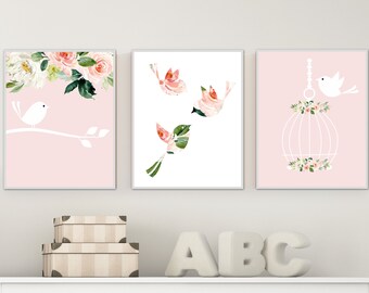 bird nursery decor
