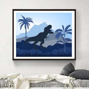 Dinosaur poster - Boys room decor - Dinosaur wall art - Dinosaur printable - Dinosaur art print - Boy nursery - Dinosaur wall decor - H2461