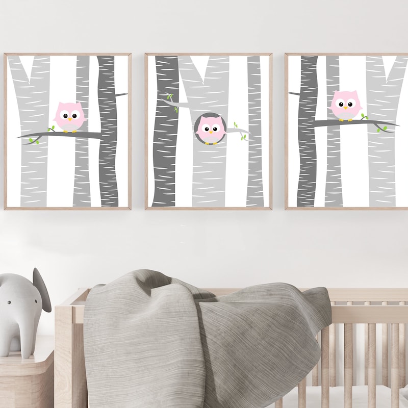 Owl Nursery - Etsy