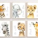 Boy safari nursery decor - Safari nursery decor - Boy wall art - Safari animals printable - Boy nursery prints - Digital Safari nursery