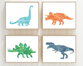 Grafiki z dinozaurami do pokoju dziecięcego - Grafika z dinozaurami - Grafiki z dinozaurami do pokoju dziecięcego - Grafika z dinozaurami do pokoju dziecięcego - Grafiki do pokoju dziecięcego - Grafika ścienna - H1792