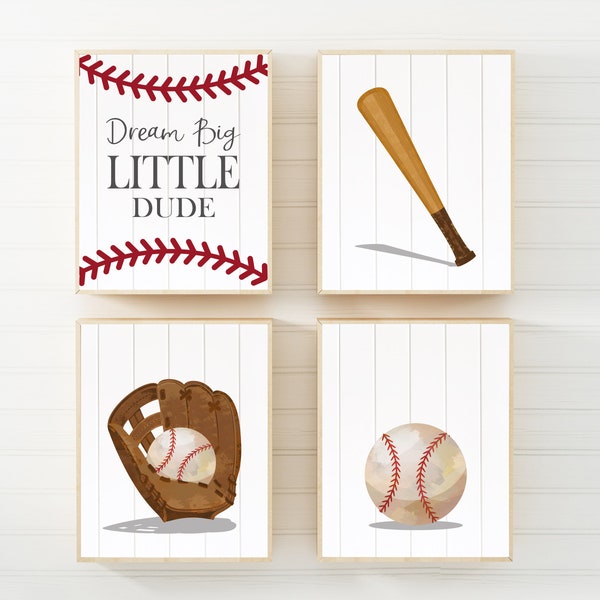 Baseball Drucke - Baseball Wandkunst - Baseball druckbare Kunst - Baseball Poster - Jungen Sport Raumdekor - Jungen Schlafzimmer Drucke - Sport Kunst