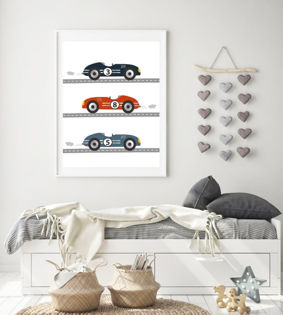 Car themed nursery best sale decor
