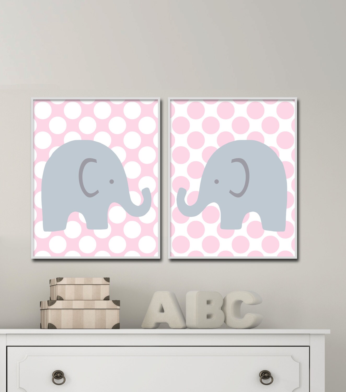 girl elephant nursery