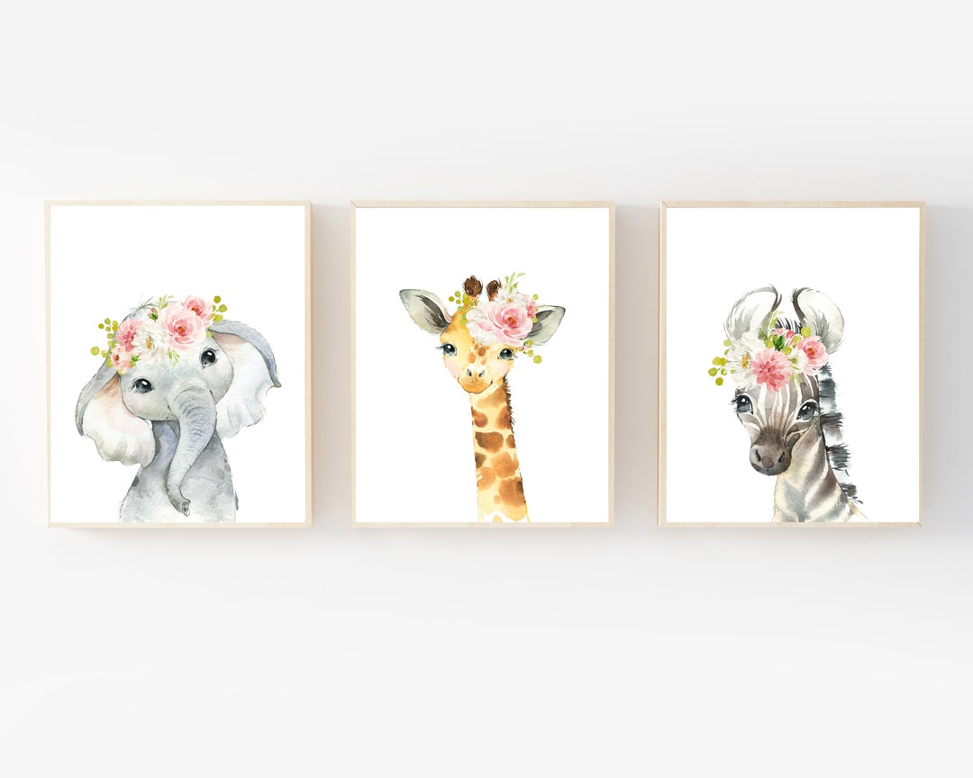 Nursery Wall Art Nursery Decor Baby Girl Nursery Prints Printable — free download