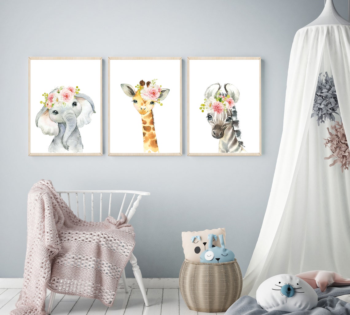 Nursery Wall Art Nursery Decor Baby Girl Nursery Prints Etsy nursery-wall-art-nursery-decor-baby-girl-nursery-prints-etsy